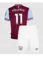 West Ham United Niclas Fullkrug #11 Replika Hemmakläder Barn 2024-25 Kortärmad (+ byxor)